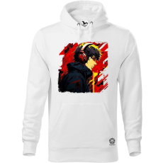 Magnolion Minimalista Cyberpunk srác v4 férfi pulóver - 19 szín, S-5XL