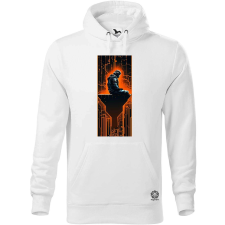 Magnolion Mono vektor cyberpunk v8 férfi pulóver - 19 szín, S-5XL férfi pulóver, kardigán