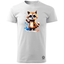 Magnolion Mosómedve kölyök v1 férfi póló - 19 szín, S-3XL férfi póló