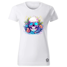 Magnolion Napszemcsis koponya v2 női póló - 19 szín, XS-2XL női póló