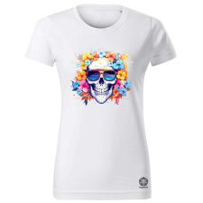 Magnolion Napszemcsis koponya v8 női póló - 19 szín, XS-2XL női póló