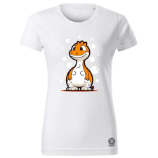 Magnolion Narancs dinó v2 női póló - 19 szín, XS-2XL női póló