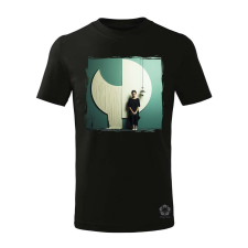 Magnolion Negatív tér megpihenve gyerek póló - 11 szín, 4-12 éves gyerek póló