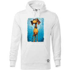 Magnolion Neoexpresszionista kutya v4 férfi pulóver - 19 szín, S-5XL