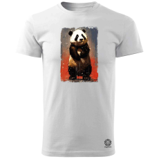 Magnolion Neoexpresszionista panda v4 férfi póló - 19 szín, S-3XL