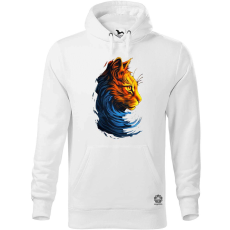Magnolion Neon macska v5 férfi pulóver - 19 szín, S-5XL