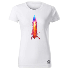 Magnolion neon rakéta kilövés v9 női póló - 19 szín, XS-2XL
