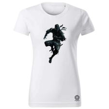 Magnolion Ninja rajz v3 női póló - 19 szín, XS-2XL női póló