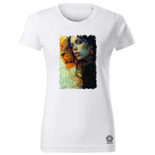 Magnolion Nő és oroszlán v12 női póló - 19 szín, XS-2XL női póló