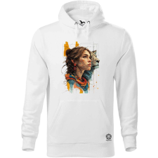 Magnolion Nő és oroszlán v3 férfi pulóver - 19 szín, S-5XL férfi pulóver, kardigán