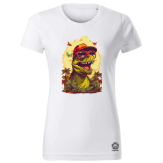 Magnolion Nyaral a dinó női póló - 19 szín, XS-2XL