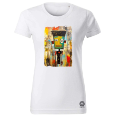 Magnolion NYC napfelkelte Basquiat graffiti v3 női póló - 19 szín, XS-2XL