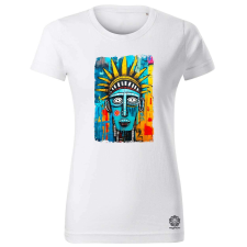 Magnolion NYC napfelkelte Basquiat graffiti v5 női póló - 19 szín, XS-2XL női póló