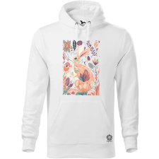 Magnolion Nyuszi és virágok férfi pulóver - 19 szín, S-5XL férfi pulóver, kardigán