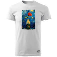 Magnolion Olajfestmény A kis herceg v6 férfi póló - 19 szín, S-3XL