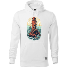 Magnolion Óriás polip támadás férfi pulóver - 19 szín, S-5XL