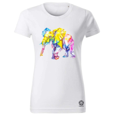 Magnolion Origami elefánt v1 női póló - 19 szín, XS-2XL női póló
