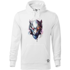 Magnolion Oroszlán mecha fej v4 férfi pulóver - 19 szín, S-5XL férfi pulóver, kardigán