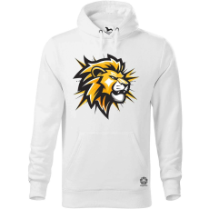 Magnolion Oroszlán tetoválás v6 férfi pulóver - 19 szín, S-5XL
