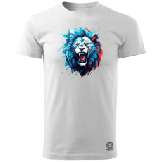 Magnolion Oroszlánüvöltés v4 férfi póló - 19 szín, S-3XL
