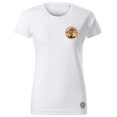 Magnolion Ősi japán szimbólum zseb női póló - 19 szín, XS-2XL