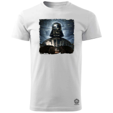 Magnolion Pareidolia Darth Vader Halálcsillag fantázia v5 férfi póló - 19 szín, S-3XL férfi póló