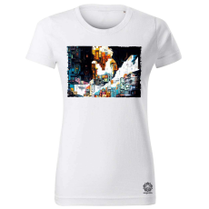 Magnolion Pareidolia Marilyn Monroe város fantázia v2 női póló - 19 szín, XS-2XL