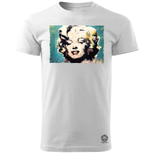 Magnolion Pareidolia Marilyn Monroe város fantázia v5 férfi póló - 19 szín, S-3XL férfi póló