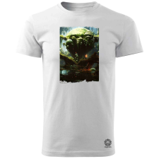 Magnolion Pareidolia Yoda Dagobah fantázia v2 férfi póló - 19 szín, S-3XL férfi póló