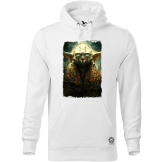Magnolion Pareidolia Yoda város fantázia v3 férfi pulóver - 19 szín, S-5XL