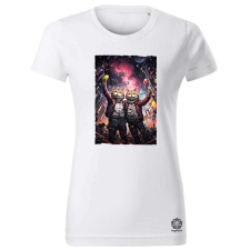 Magnolion Párizsi elvont hangulat v2 női póló - 19 szín, XS-2XL női póló