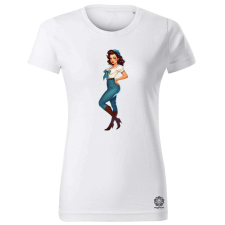 Magnolion Pin-up girl v14 női póló - 19 szín, XS-2XL női póló