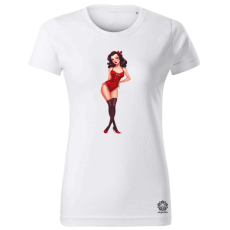 Magnolion Pin-up girl v3 női póló - 19 szín, XS-2XL