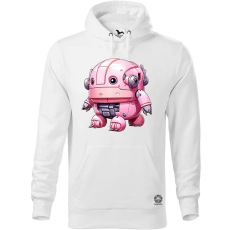Magnolion Pink baby robot v1 férfi pulóver - 19 szín, S-5XL