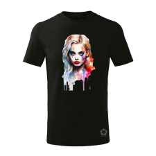 Magnolion Pinup Harley Quinn v4 gyerek póló - 11 szín, 4-12 éves gyerek póló