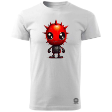 Magnolion Piros punk srác v3 férfi póló - 19 szín, S-3XL férfi póló
