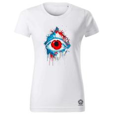 Magnolion Piros szem női póló - 19 szín, XS-2XL