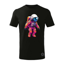 Magnolion Pixelart asztronauta v1 gyerek póló - 11 szín, 4-12 éves gyerek póló