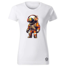 Magnolion Pixelart asztronauta v7 női póló - 19 szín, XS-2XL női póló