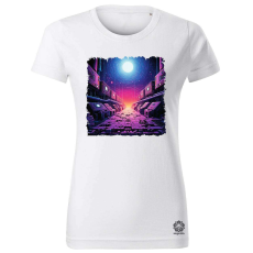 Magnolion Pixelart bakelit az űrben v3 női póló - 19 szín, XS-2XL
