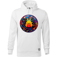 Magnolion Pixelart bakelit az űrben v6 férfi pulóver - 19 szín, S-5XL férfi pulóver, kardigán