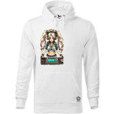 Magnolion Pixelart DJ v4 férfi pulóver - 19 szín, S-5XL férfi pulóver, kardigán