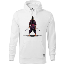 Magnolion Pixelart Szamuráj hátulról v2 férfi pulóver - 19 szín, S-5XL férfi pulóver, kardigán