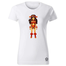 Magnolion Pixelart törzsi díszek v8 női póló - 19 szín, XS-2XL