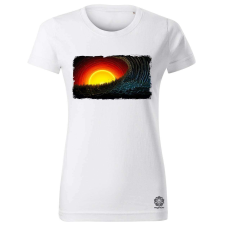 Magnolion Pointillizmus Naplemente női póló - 19 szín, XS-2XL női póló