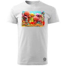 Magnolion Pointillizmus Víz alatt férfi póló - 19 szín, S-3XL férfi póló