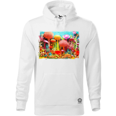 Magnolion Pointillizmus Víz alatt férfi pulóver - 19 szín, S-5XL