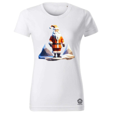 Magnolion Poligon Mikulás v3 női póló - 19 szín, XS-2XL
