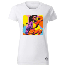 Magnolion Pop Art divat v1 női póló - 19 szín, XS-2XL női póló