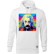 Magnolion Pop art Einstein v15 férfi pulóver - 19 szín, S-5XL férfi pulóver, kardigán